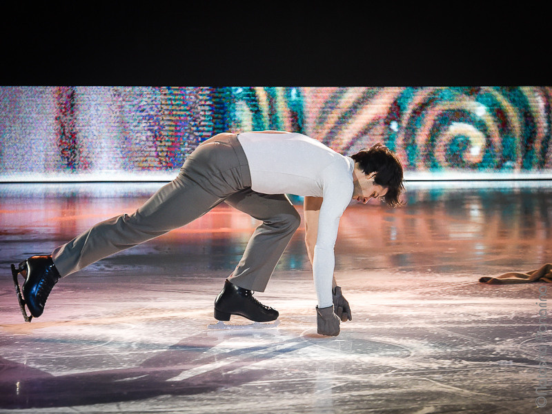 Stephane Lambiel. Rehearsal of AoI Zurich 01/03/2018. Russian figure skating photographer from Saint-Petersburg