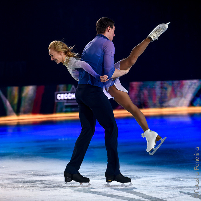 Aljona Savchenko - Bruno Massot. Rehearsal of AoI Zurich 01/03/2018. Russian figure skating photographer from Saint-Petersburg