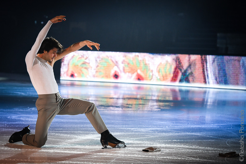 Stephane Lambiel. Rehearsal of AoI Zurich 01/03/2018. Russian figure skating photographer from Saint-Petersburg