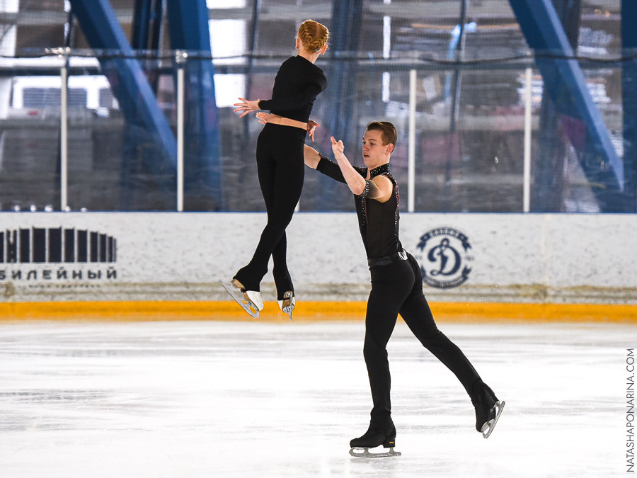 Контрольные прокаты в СПб 2021 Пары МС Звёздный лёд. Russian figure skating photographer from Saint-Petersburg