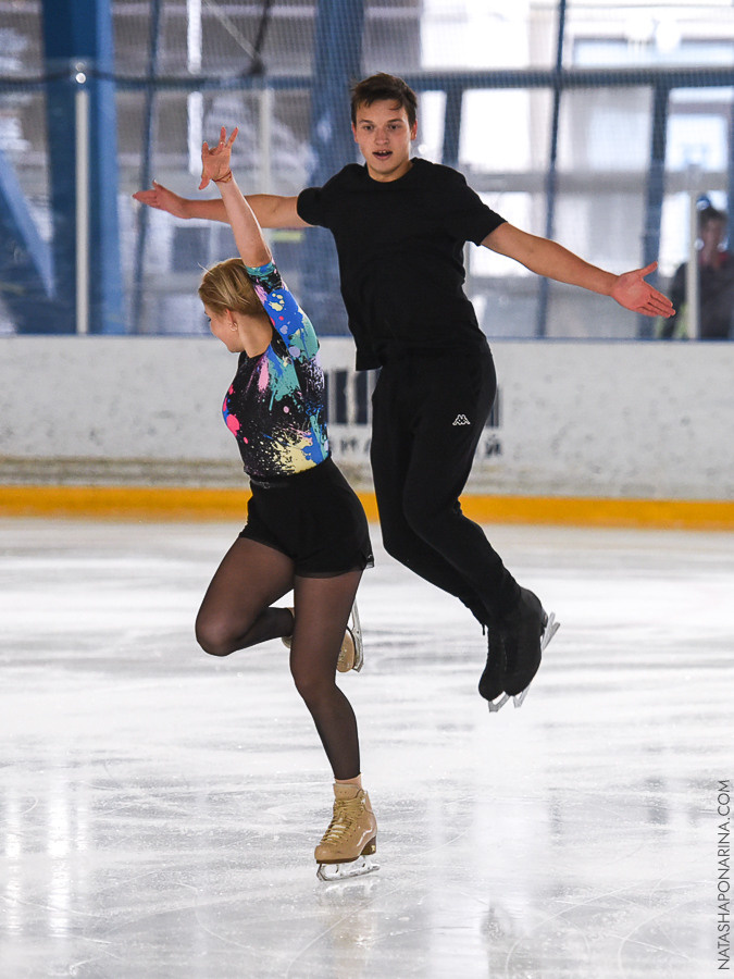 Контрольные прокаты в СПб 2021 Пары МС Звёздный лёд. Russian figure skating photographer from Saint-Petersburg
