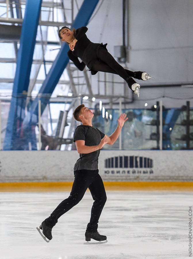 Контрольные прокаты в СПб 2021 Пары МС Звёздный лёд. Russian figure skating photographer from Saint-Petersburg