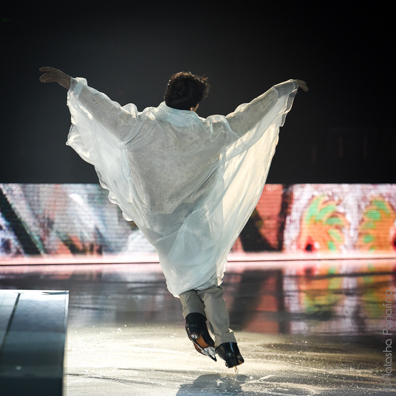 Stephane Lambiel. Rehearsal of AoI Zurich 01/03/2018. Russian figure skating photographer from Saint-Petersburg