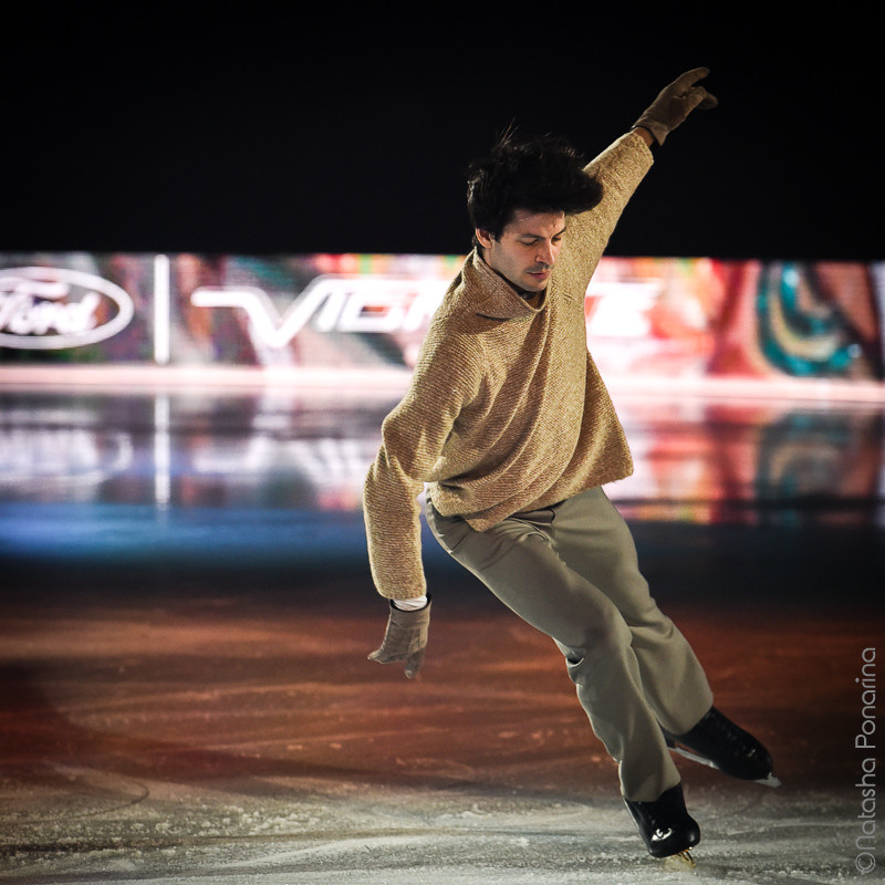 Stephane Lambiel. Rehearsal of AoI Zurich 01/03/2018. Russian figure skating photographer from Saint-Petersburg