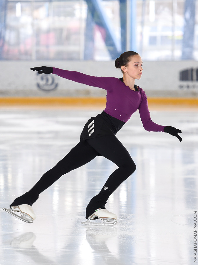 Контрольные прокаты в СПб 2021 Девушки МС Звёздный лёд. Russian figure skating photographer from Saint-Petersburg