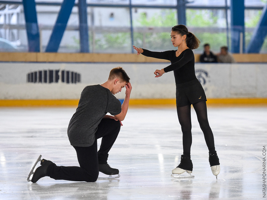 Контрольные прокаты в СПб 2021 Пары МС Звёздный лёд. Russian figure skating photographer from Saint-Petersburg