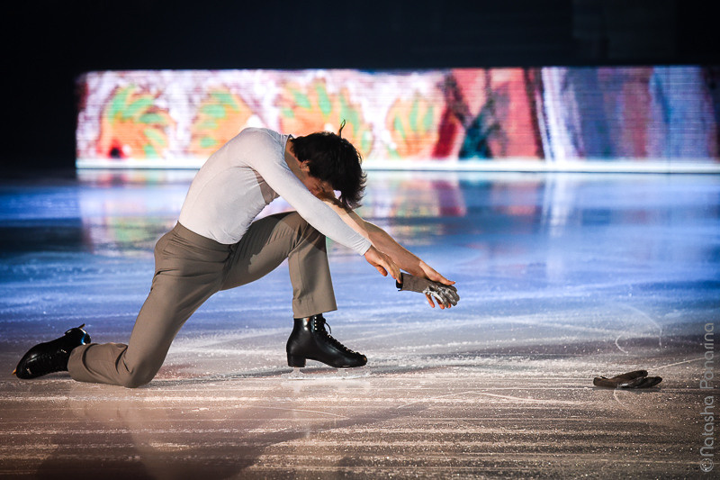 Stephane Lambiel. Rehearsal of AoI Zurich 01/03/2018. Russian figure skating photographer from Saint-Petersburg