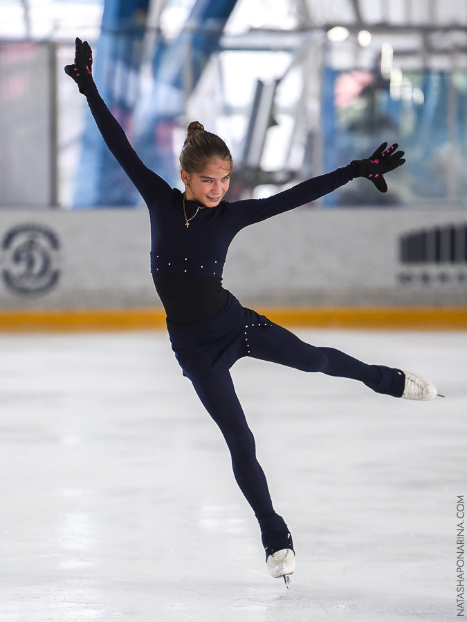 Контрольные прокаты в СПб 2021 Девушки КМС Звёздный лёд. ФК Фотограф в Санкт-Петербурге Наталья Понарина