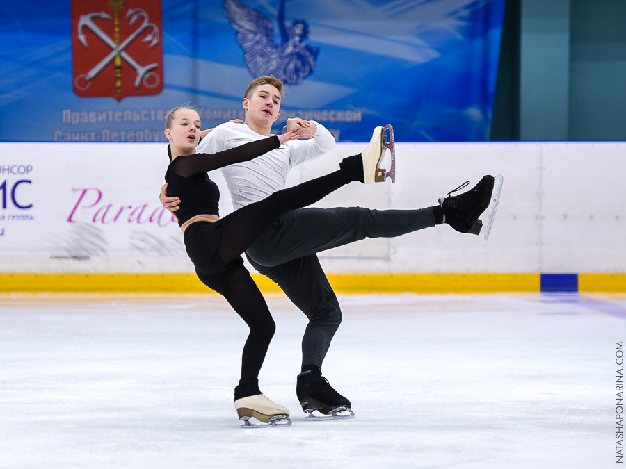 Контрольные прокаты в СПб 2021 Танцы КМС АФК. Russian figure skating photographer from Saint-Petersburg