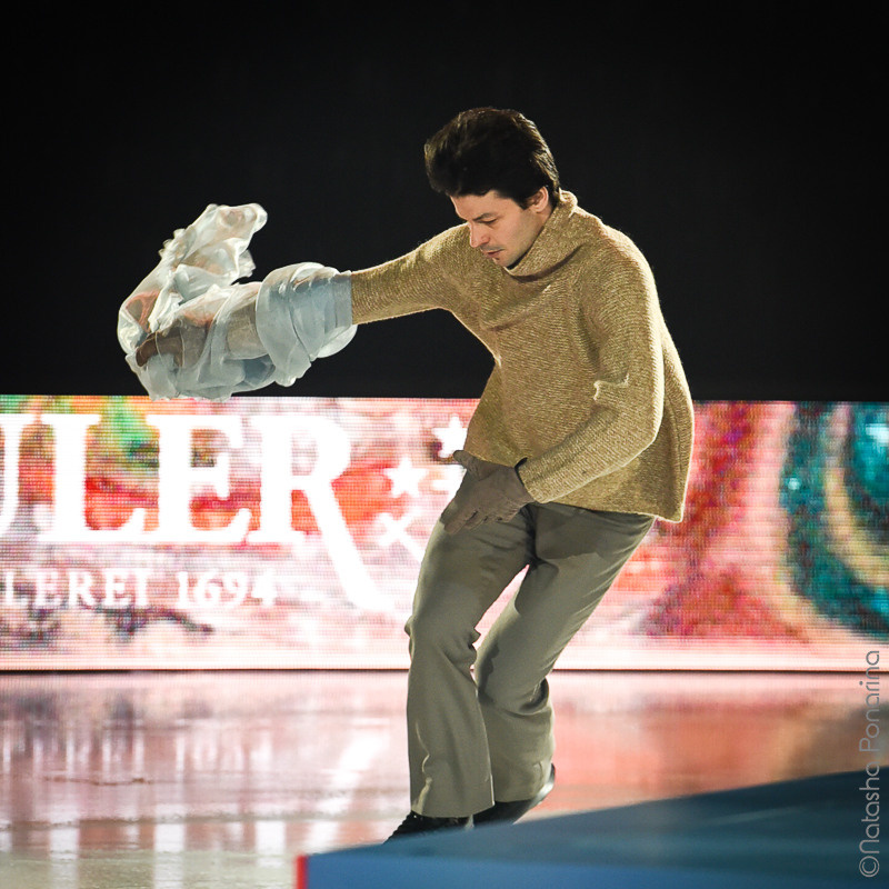 Stephane Lambiel. Rehearsal of AoI Zurich 01/03/2018. Russian figure skating photographer from Saint-Petersburg