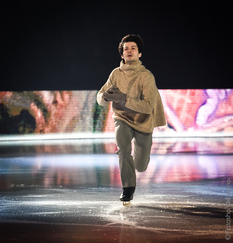 Stephane Lambiel. Rehearsal of AoI Zurich 01/03/2018. Russian figure skating photographer from Saint-Petersburg