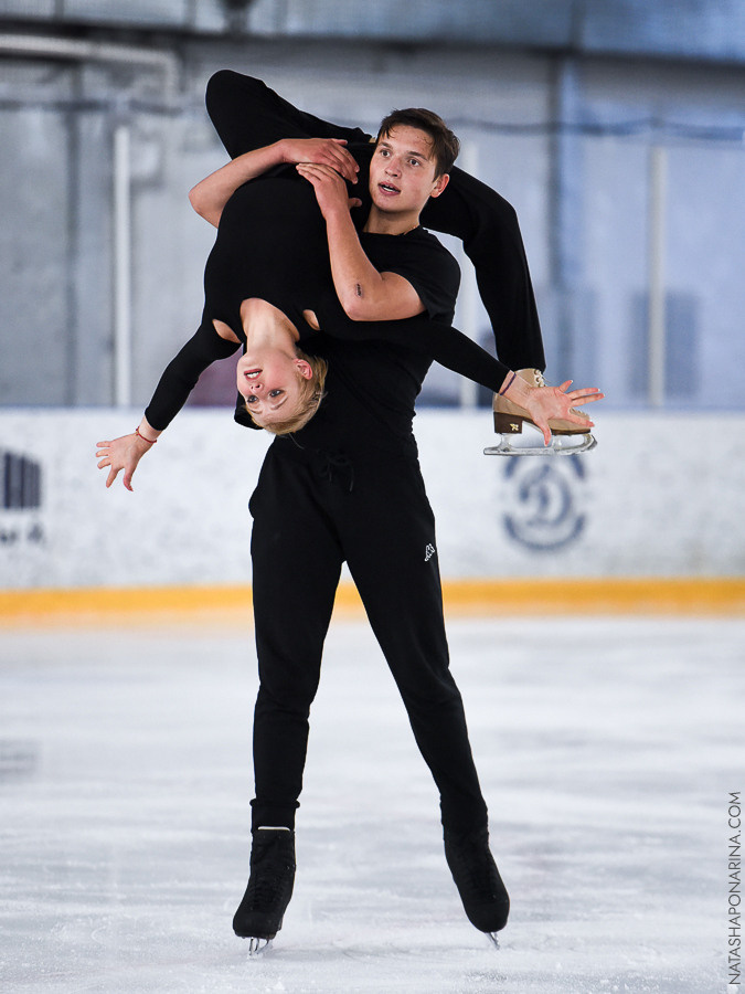 Контрольные прокаты в СПб 2021 Пары МС Звёздный лёд. Russian figure skating photographer from Saint-Petersburg