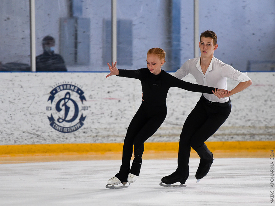 Контрольные прокаты в СПб 2021 Пары МС Звёздный лёд. Russian figure skating photographer from Saint-Petersburg