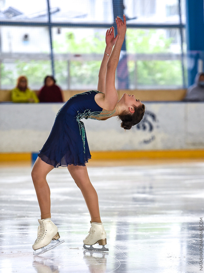 Контрольные прокаты в СПб 2021 Девушки МС Звёздный лёд. Russian figure skating photographer from Saint-Petersburg