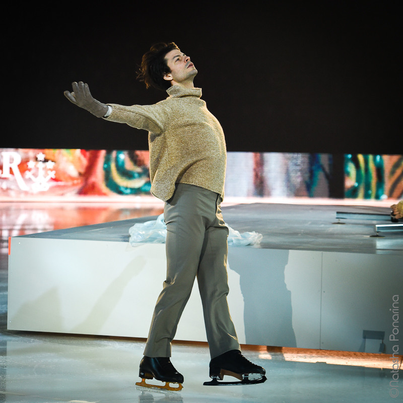 Stephane Lambiel. Rehearsal of AoI Zurich 01/03/2018. Russian figure skating photographer from Saint-Petersburg