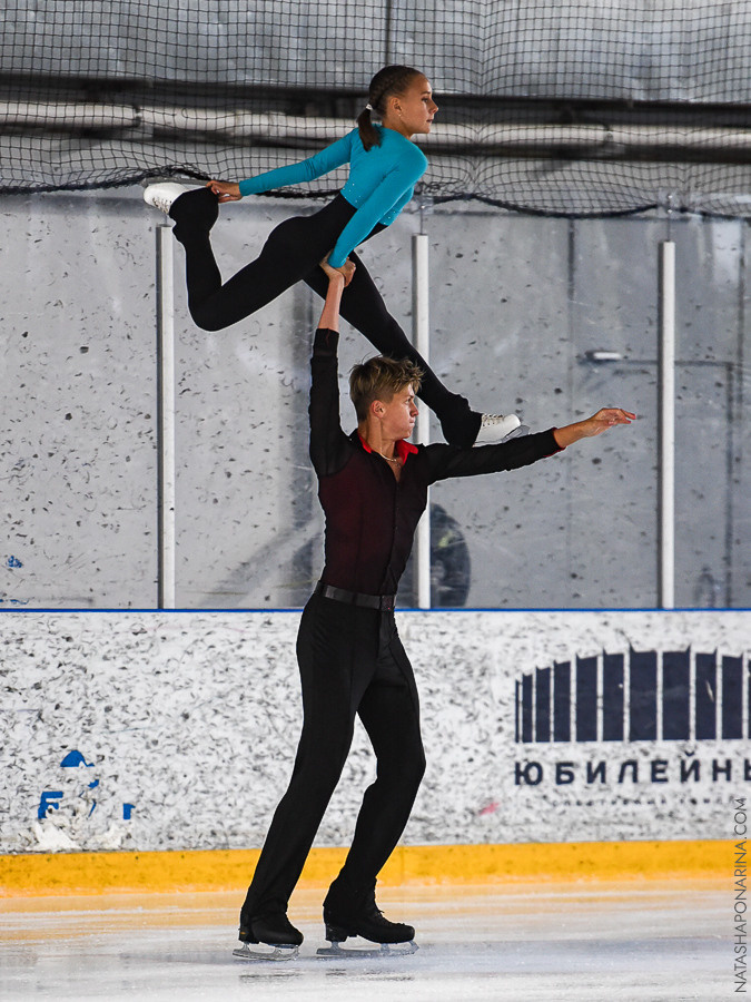 Контрольные прокаты в СПб 2021 Пары МС Звёздный лёд. Russian figure skating photographer from Saint-Petersburg