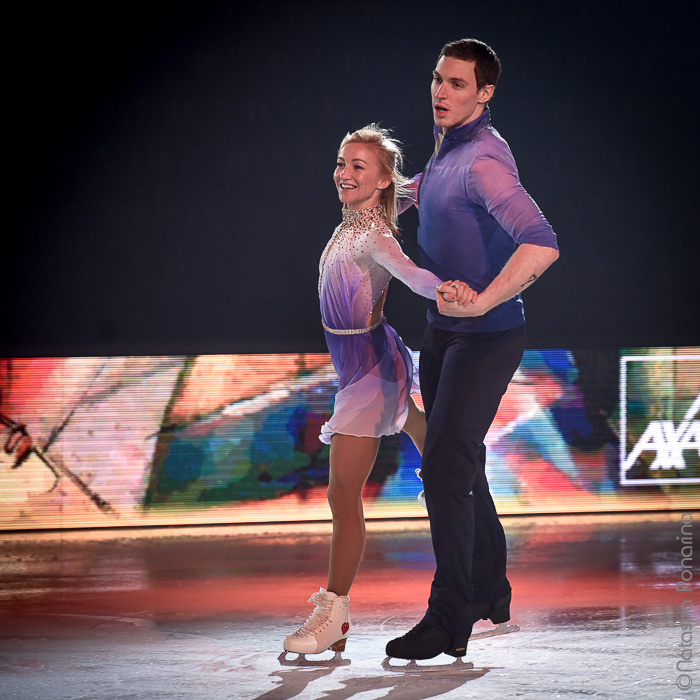 Aljona Savchenko - Bruno Massot. Rehearsal of AoI Zurich 01/03/2018. Russian figure skating photographer from Saint-Petersburg