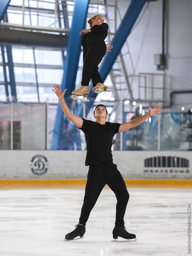 Контрольные прокаты в СПб 2021 Пары МС Звёздный лёд. Russian figure skating photographer from Saint-Petersburg