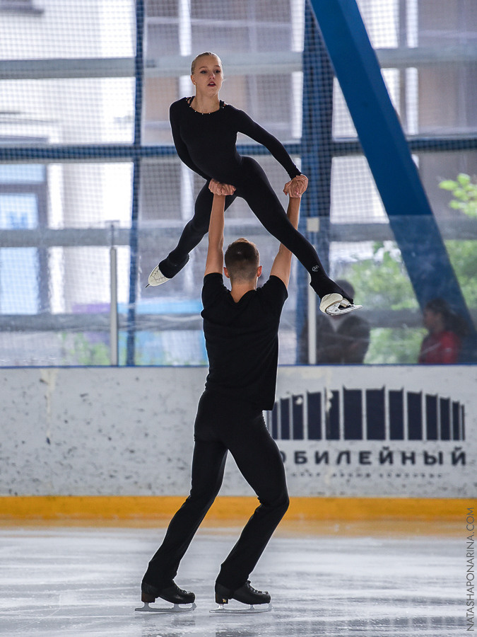 Контрольные прокаты в СПб 2021 Пары МС Звёздный лёд. Russian figure skating photographer from Saint-Petersburg