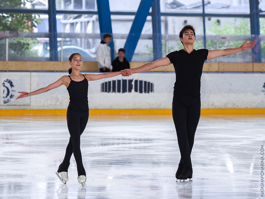 Контрольные прокаты в СПб 2021 Пары МС Звёздный лёд. Russian figure skating photographer from Saint-Petersburg