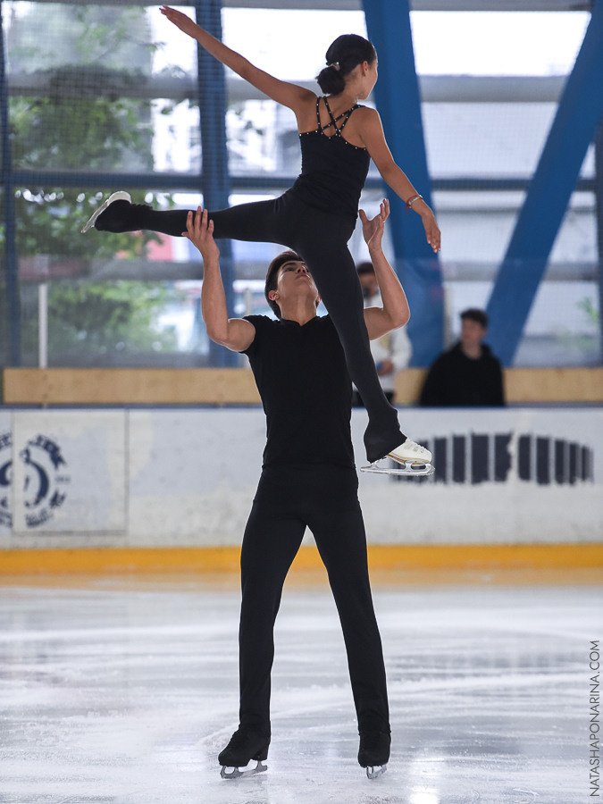 Контрольные прокаты в СПб 2021 Пары МС Звёздный лёд. Russian figure skating photographer from Saint-Petersburg