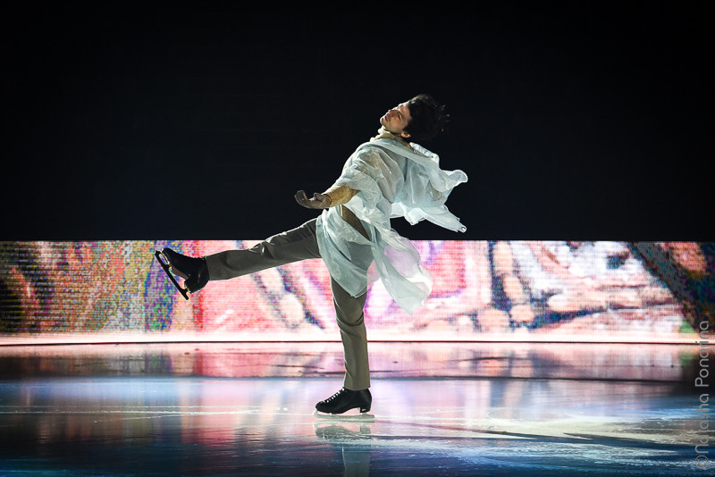 Stephane Lambiel. Rehearsal of AoI Zurich 01/03/2018. Russian figure skating photographer from Saint-Petersburg