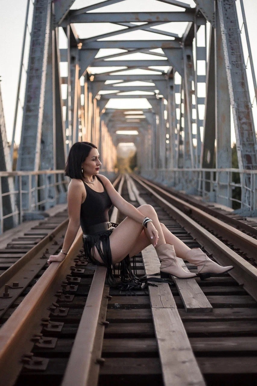 Железнодорожный мост (Володарка). Портретный, семейный, свадебный фотограф в Брянске Маргарита Василькова