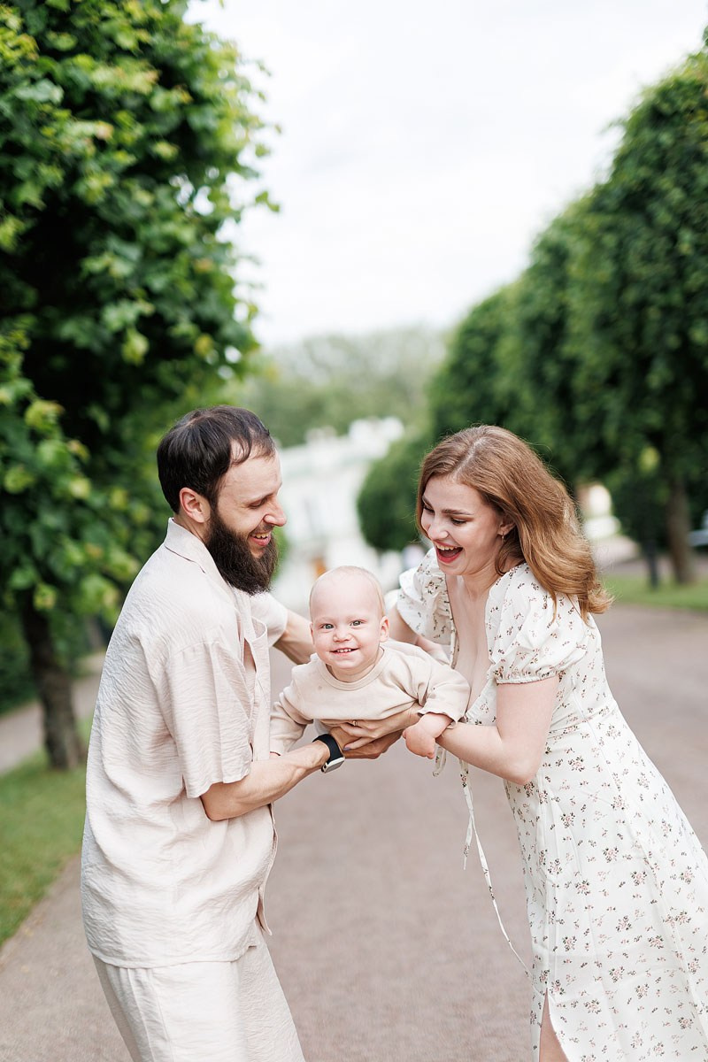 Прогулка по парку Кусково. Детский и семейный фотограф Домодедово