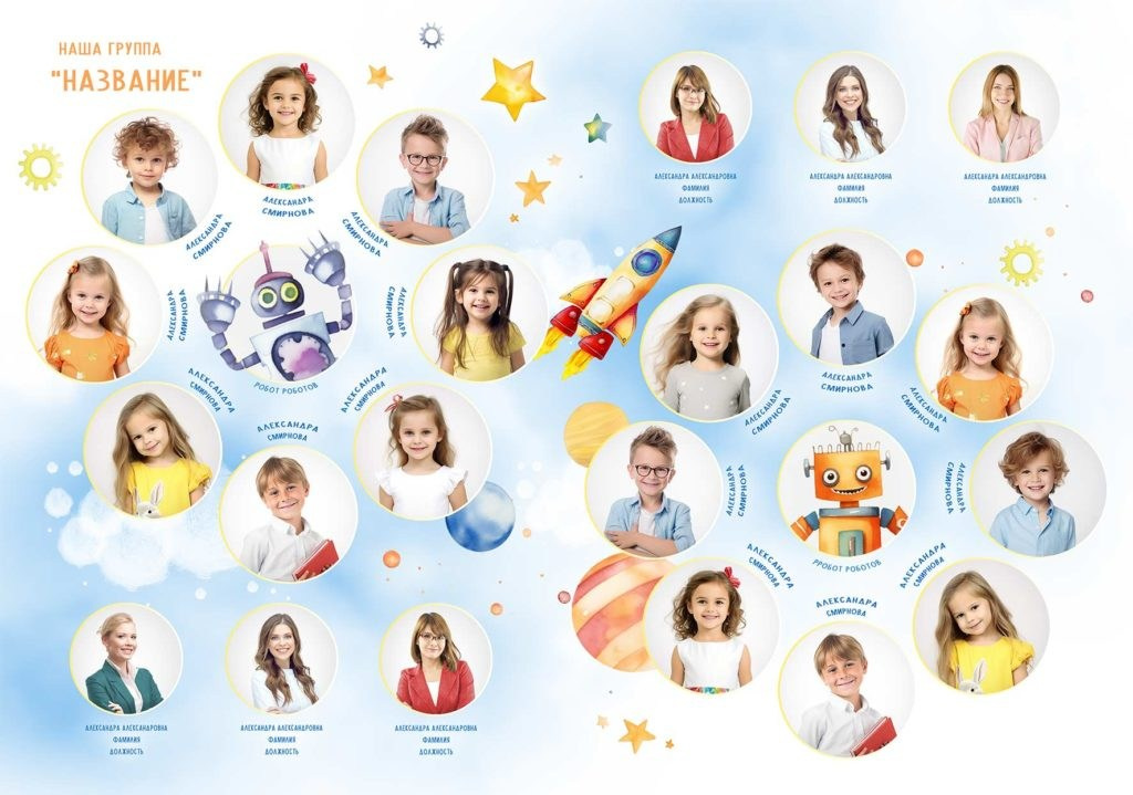 Альбом детского сада (5 разворотов). ФОТОГРАФ ВЫПУСКНЫХ АЛЬБОМОВ в Краснодаре Ворчик Татьяна