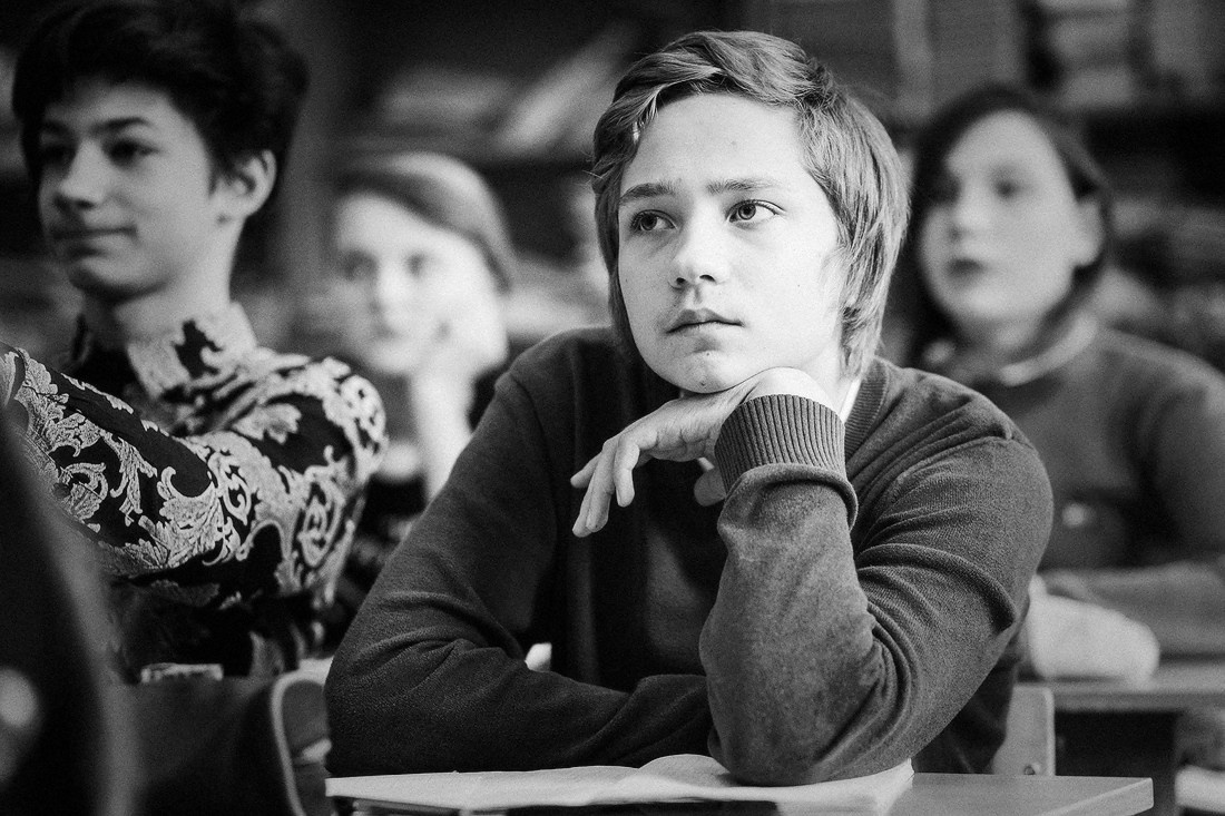 Фоторепортаж со школьного урока 4-го класса. Репортажный фотограф Борис Геер