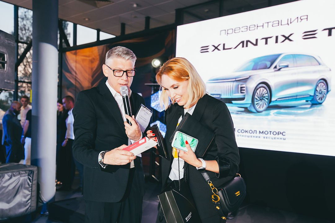 EXEED EXLANTIX ET Презентация в «SOKOL MOTORS»