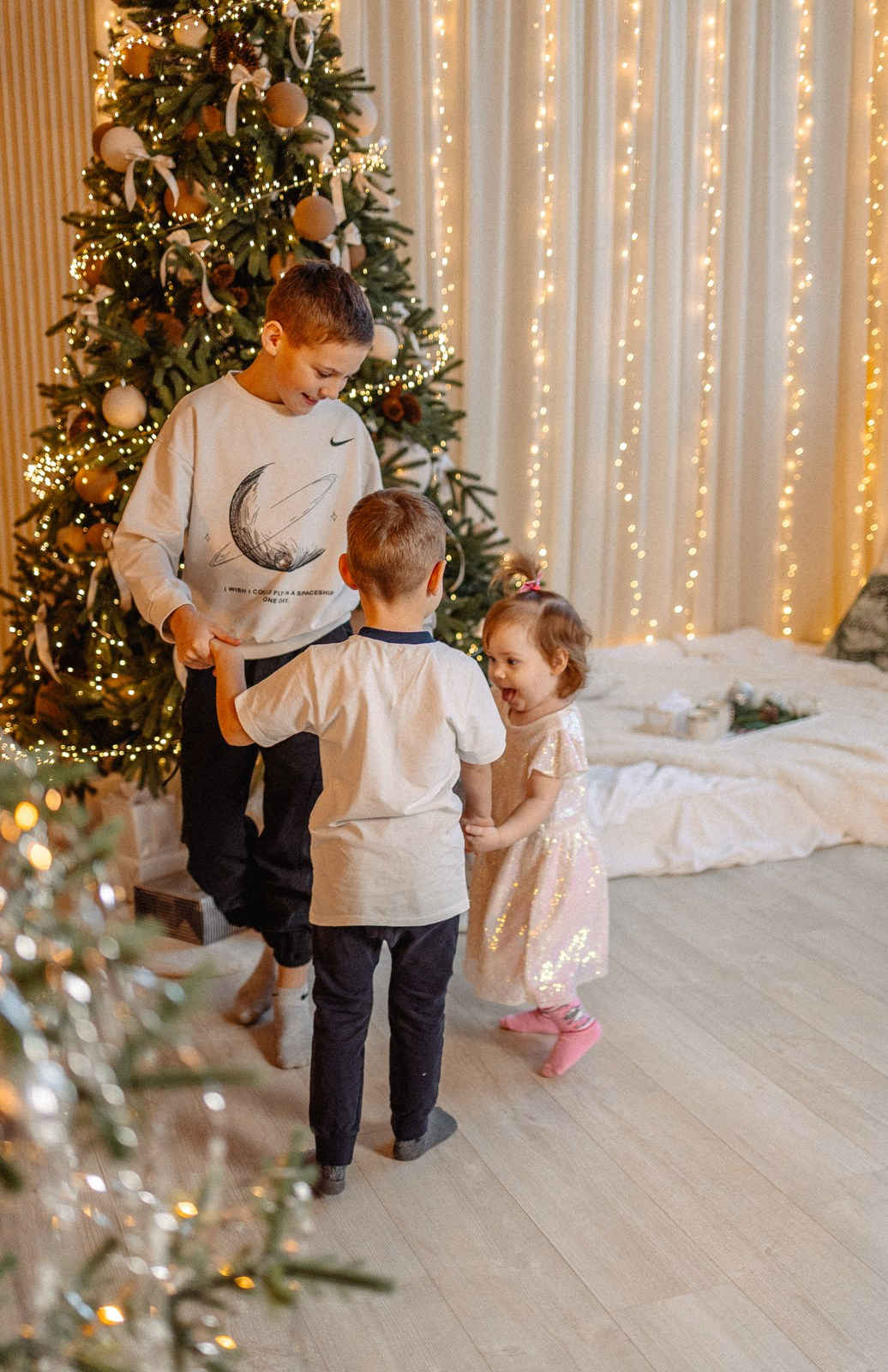 Новогодняя в студии. Семейный фотограф в Дзержинске Наталья Лаэтина