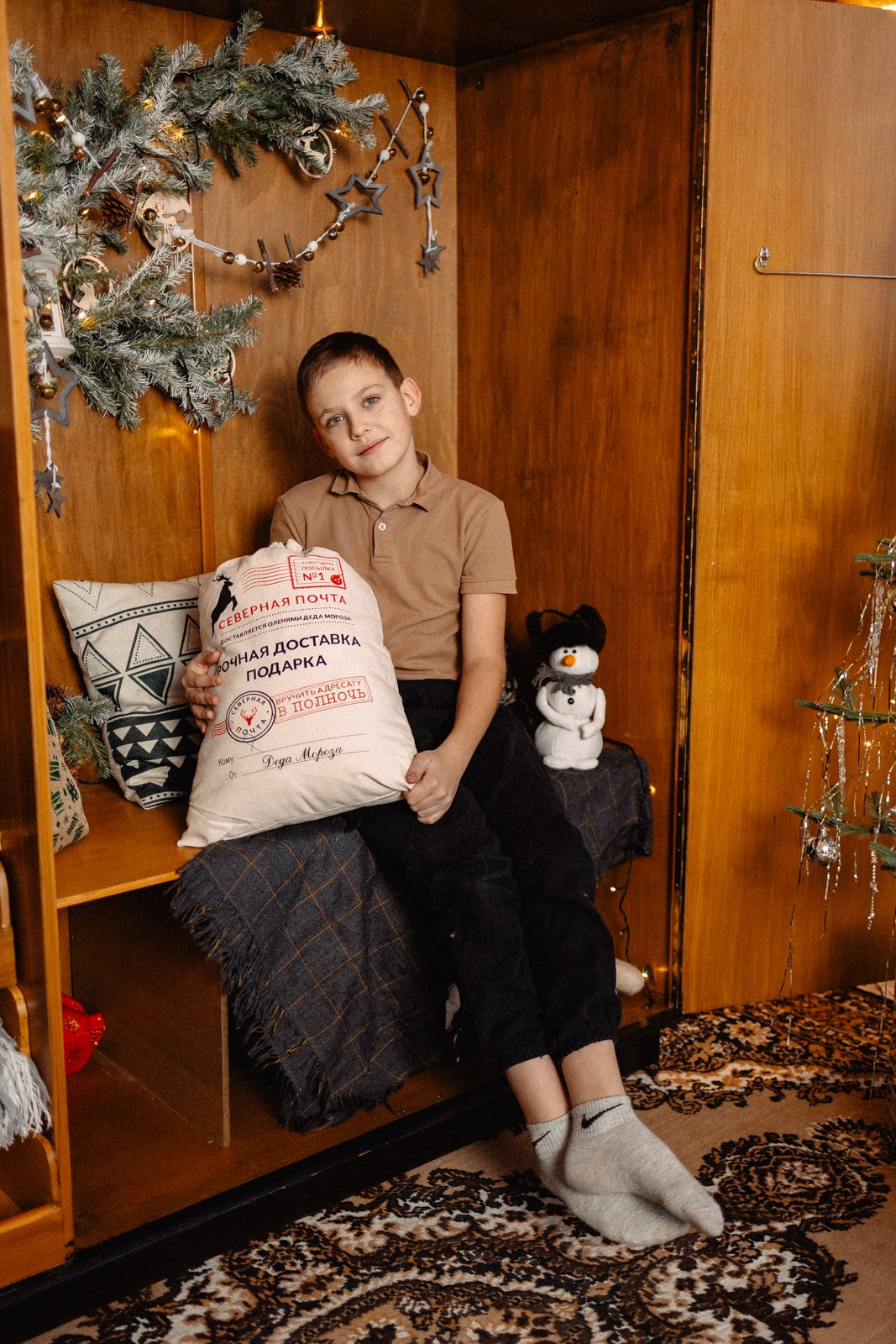 Новогодняя в студии. Семейный фотограф в Дзержинске Наталья Лаэтина