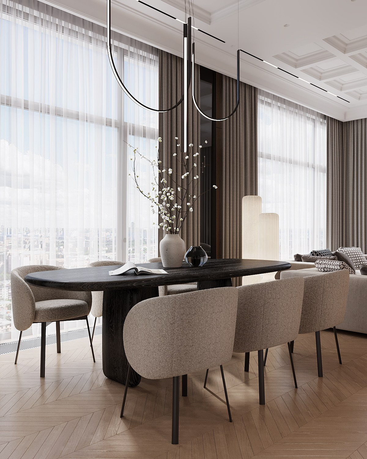 ЖК Река 2. Дизайн интерьера в Москве