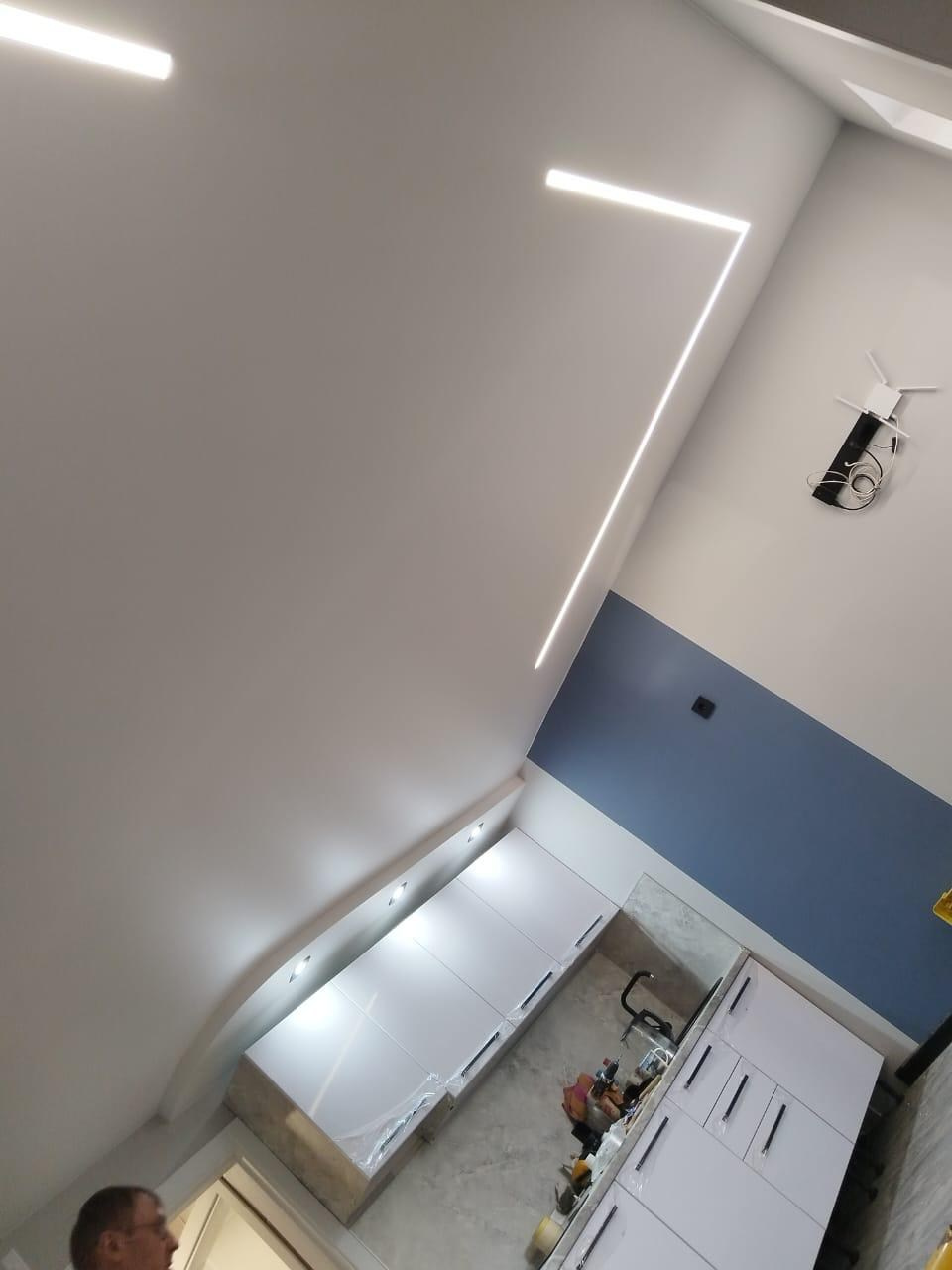 Наши работы. IK-Comfort — Натяжные потолки, двери и окна в Анжеро-Судженске