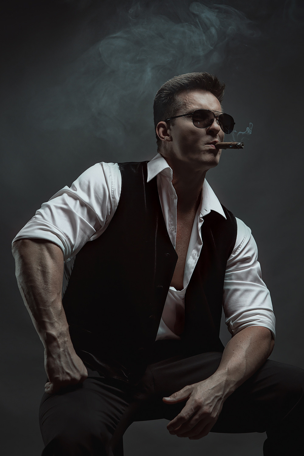 Мужской портрет. Фотограф Таня Тощевикова