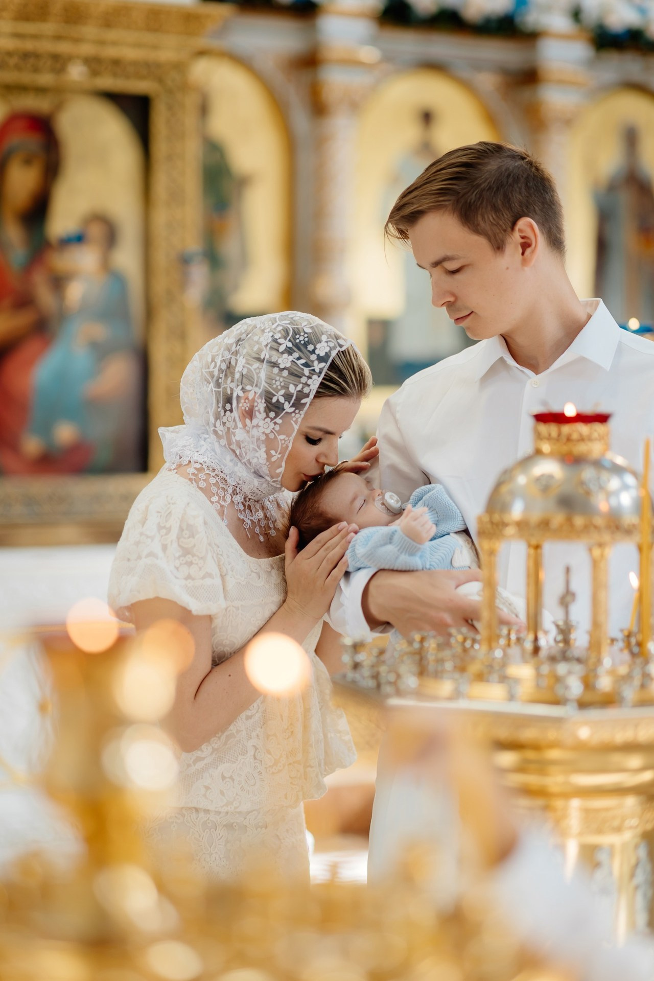 Крещение. Семейный фотограф в Москве Татьяна Болтиева