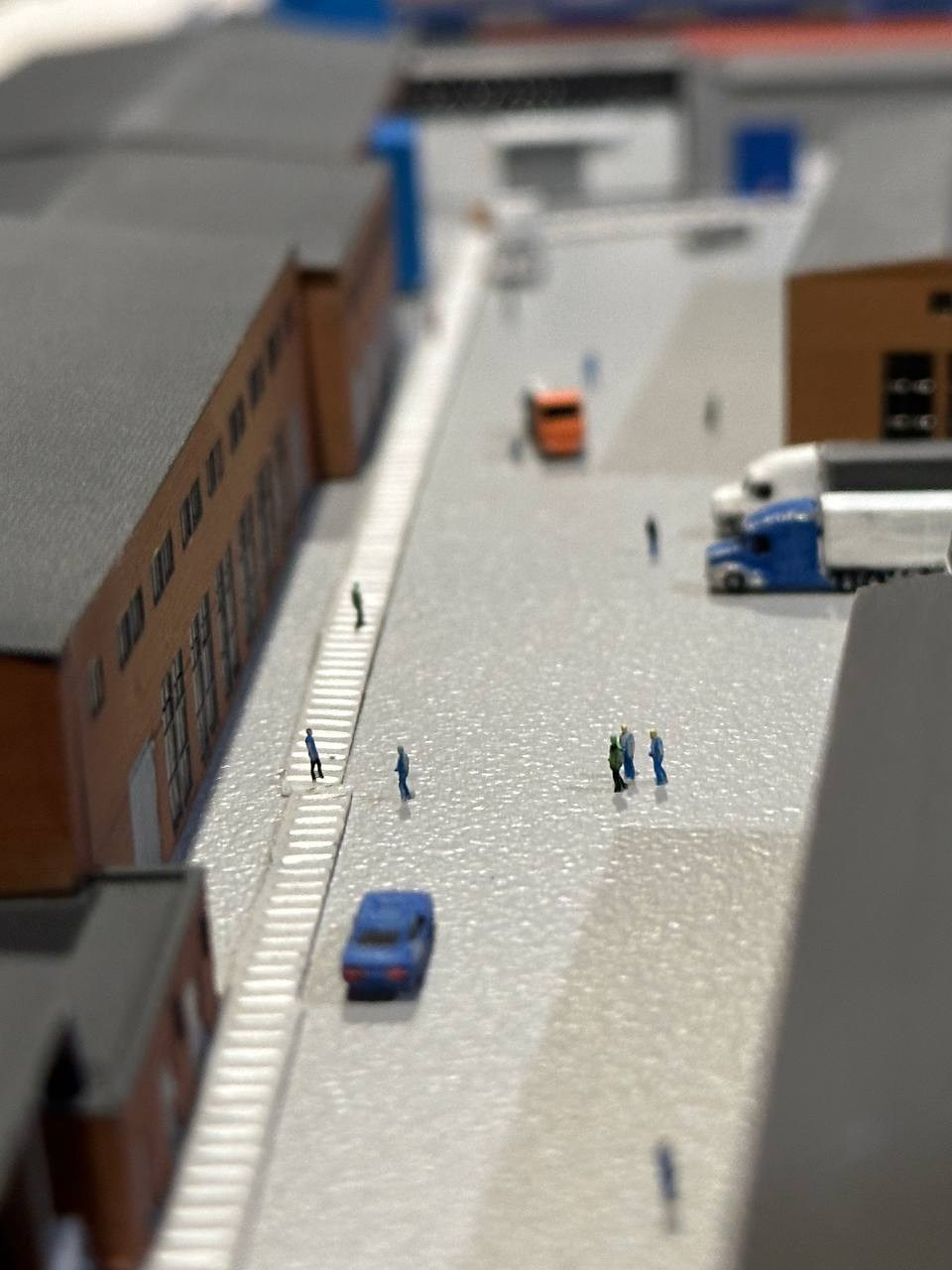 Макет производства. 3D печать