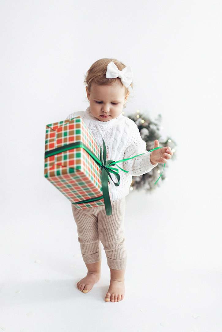 Новогодняя фотосессия детская