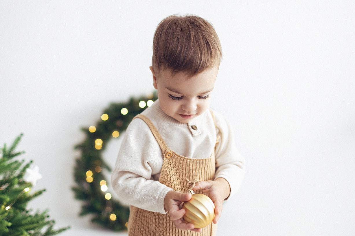 Новогодняя фотосессия детская