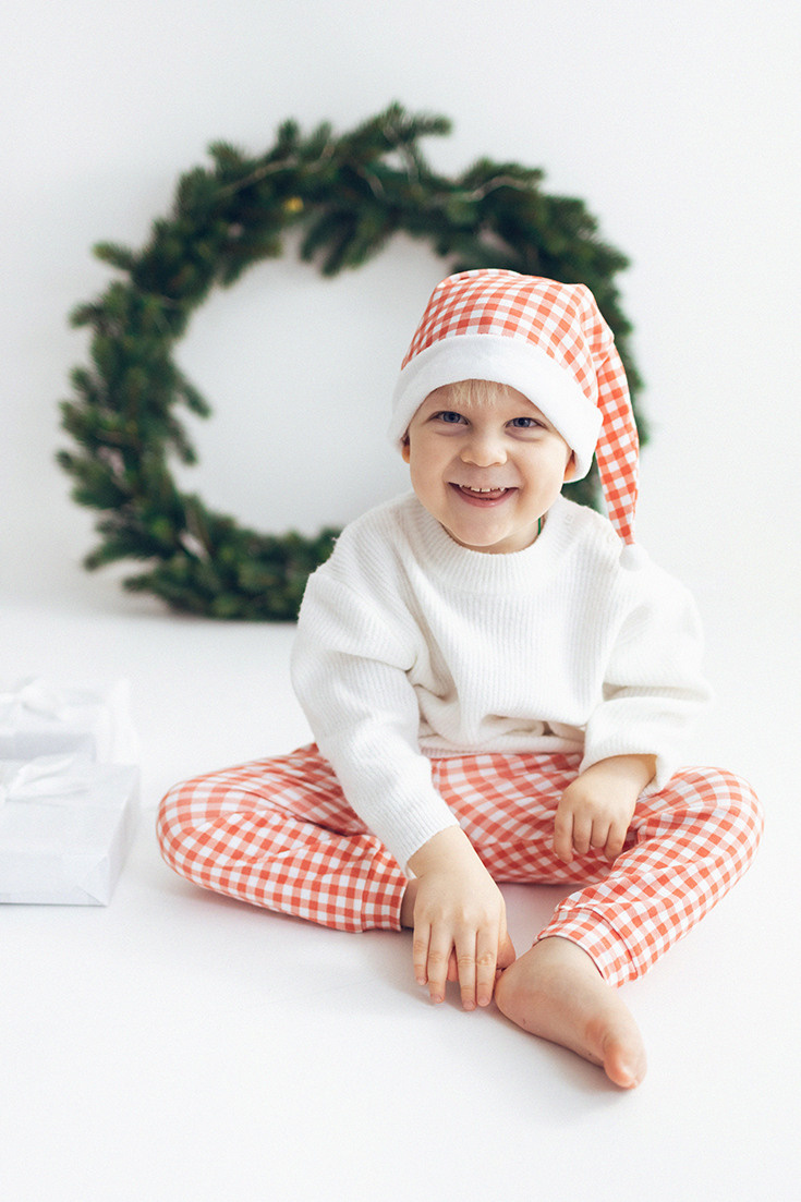 Новогодняя фотосессия детская