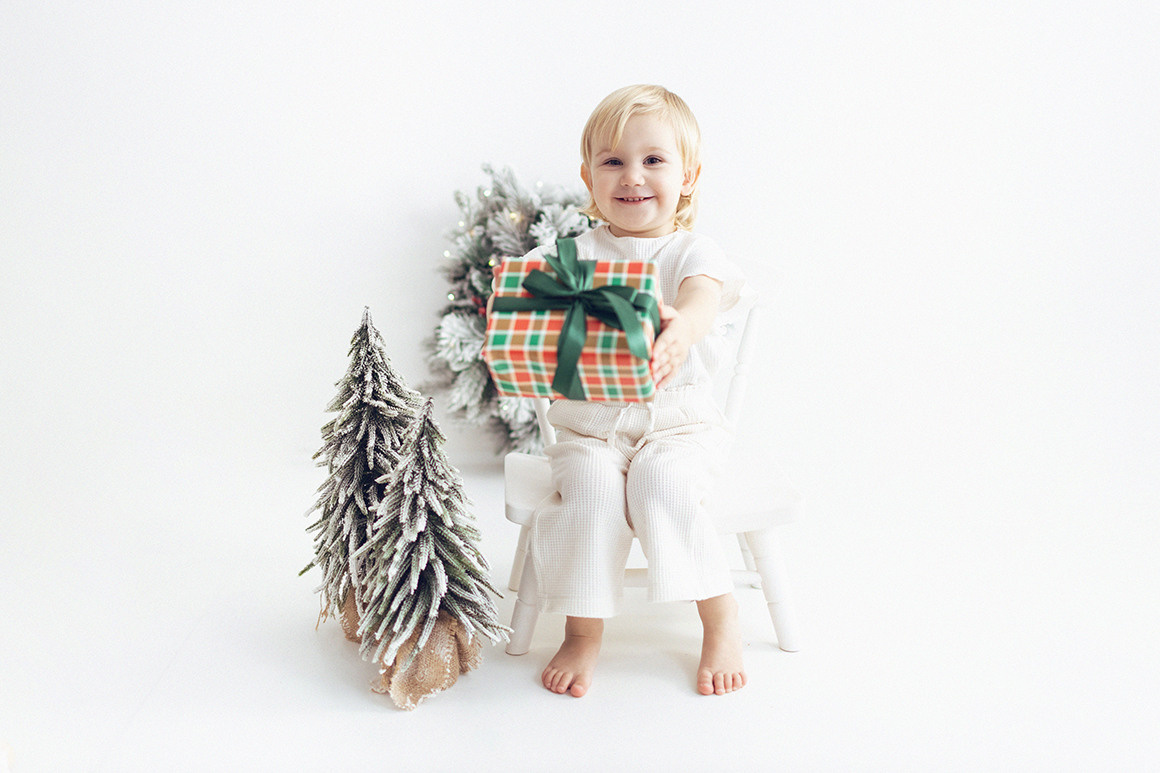 Новогодняя фотосессия детская