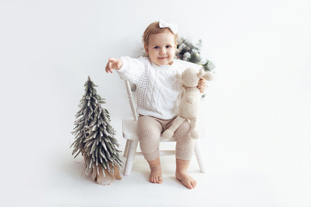 Новогодняя фотосессия детская