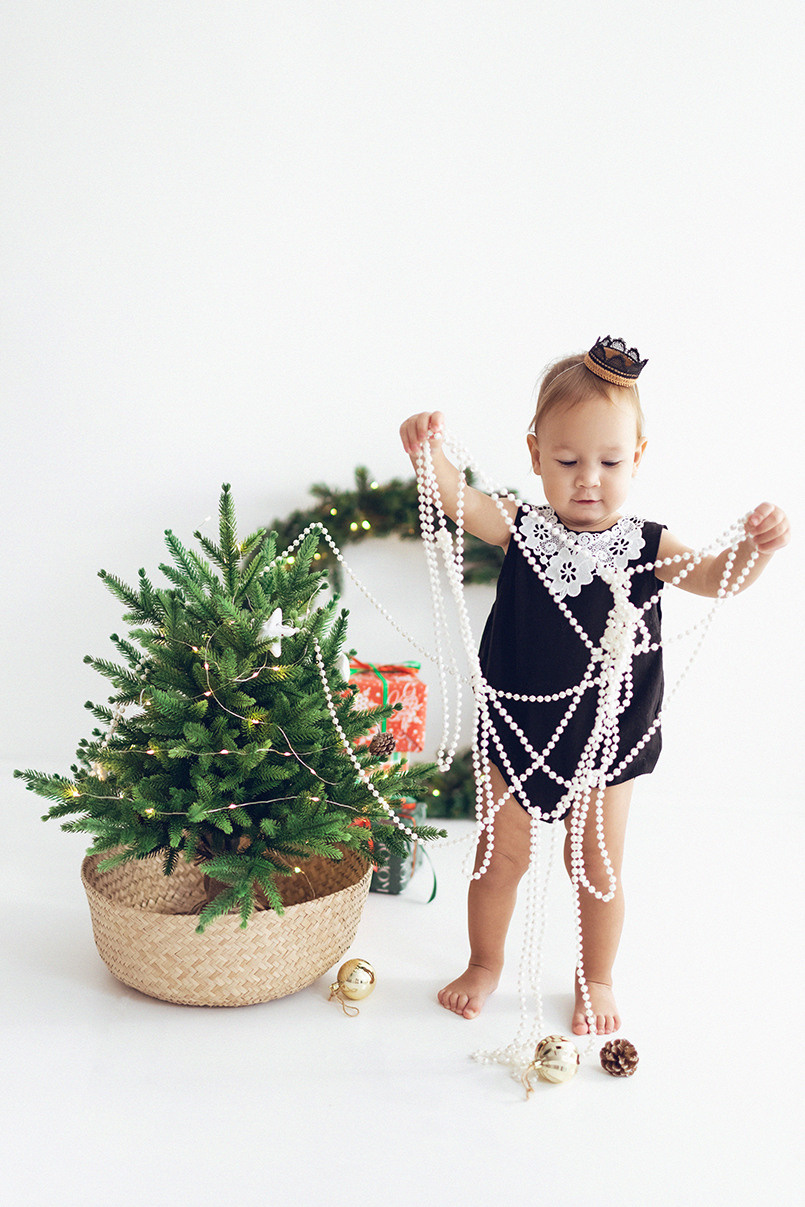 Новогодняя фотосессия детская