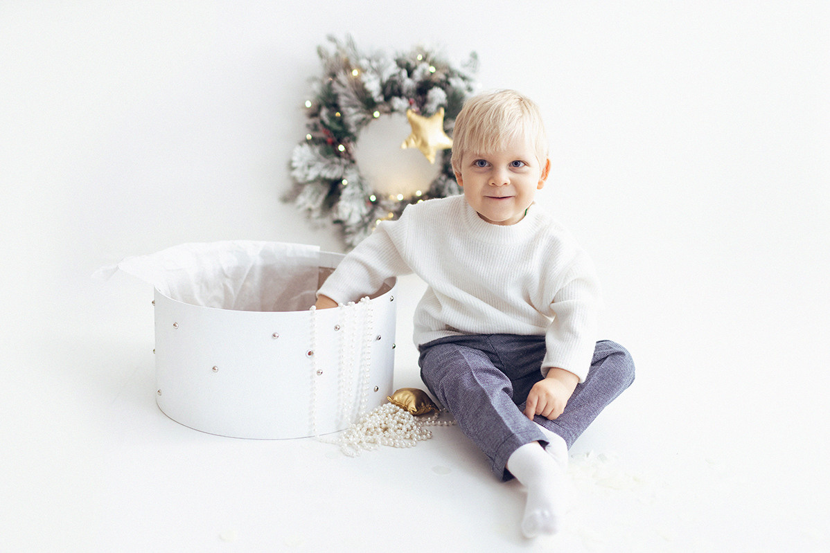 Детские фотографии новогодние