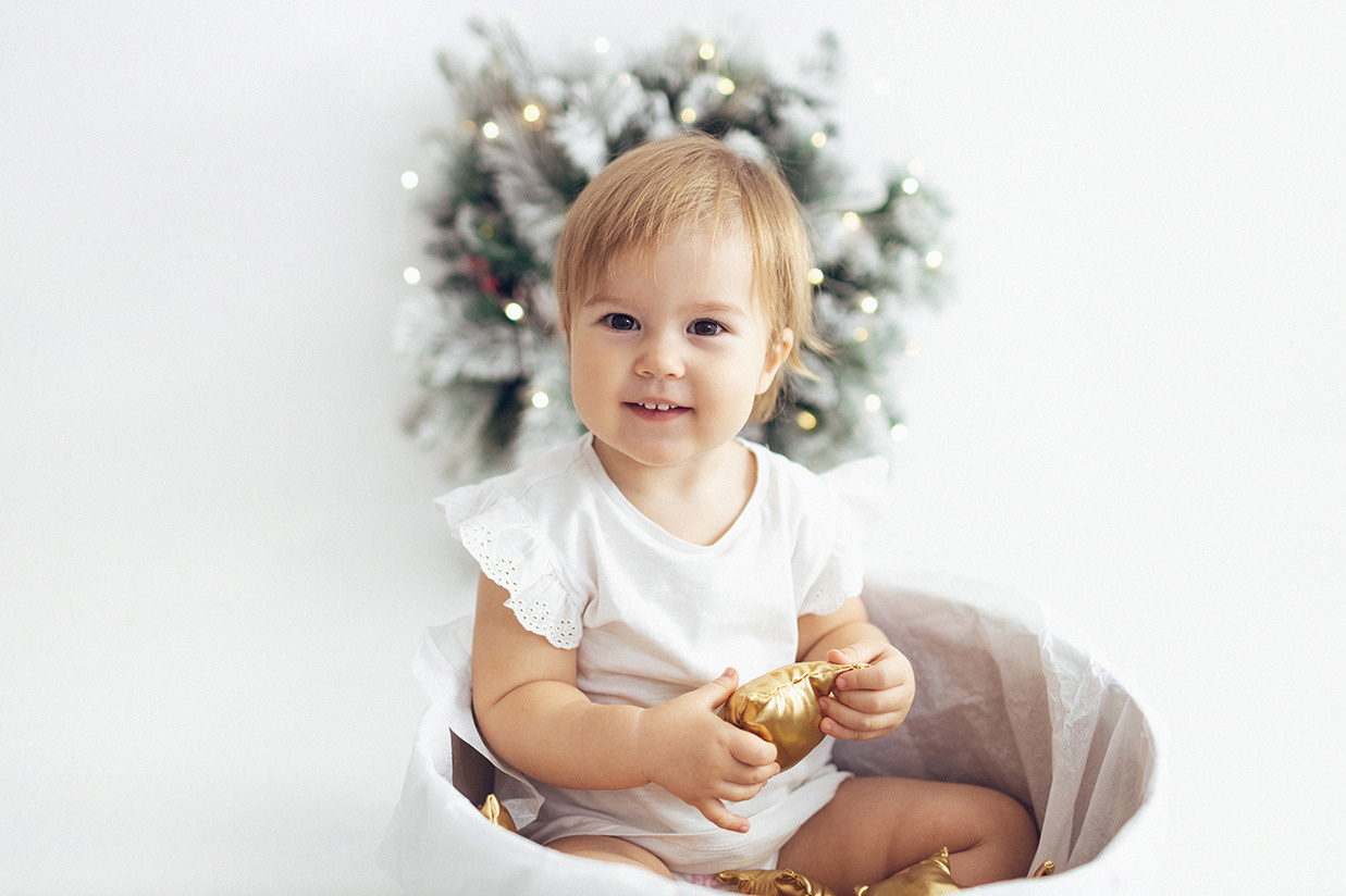 Новогодняя фотосессия детская