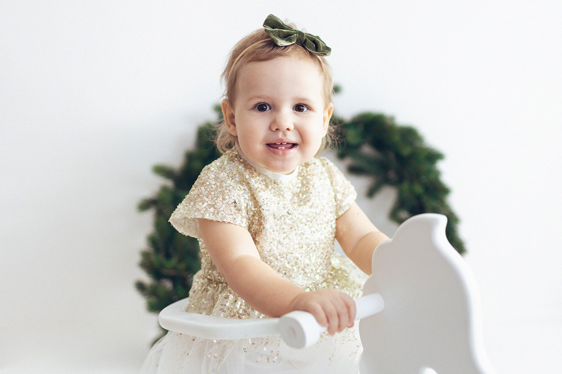 Новогодняя фотосессия детская