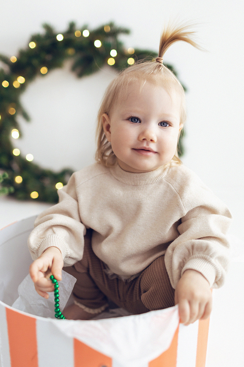 Новогодняя фотосессия детская