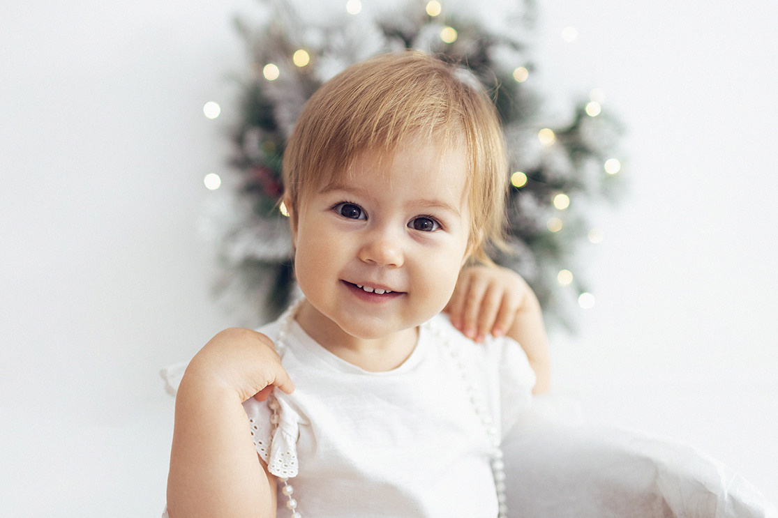 Новогодняя фотосессия детская