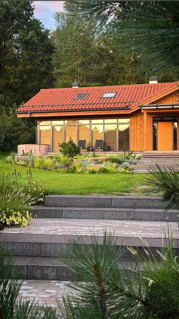 Участок в пейзажном силе. Дизайн интерьера, мебели и ландшафта на КМВ | OXY Design